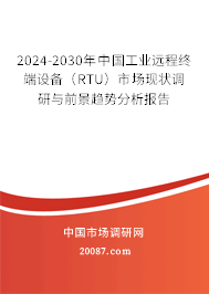 2024-2030年中国工业远程终端设备（RTU）市场现状调研与前景趋势分析报告