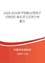 2024-2030年中国自动等离子切割机行业现状与前景分析报告