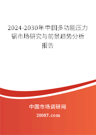 2024-2030年中国多功能压力锅市场研究与前景趋势分析报告