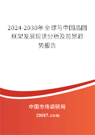 2024-2030年全球与中国晶圆框架发展现状分析及前景趋势报告