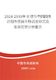 2024-2030年全球与中国图像识别传感器市场调查研究及发展前景分析报告