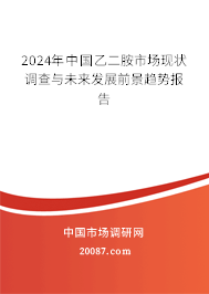 2024年中国乙二胺市场现状调查与未来发展前景趋势报告