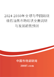 2024-2030年全球与中国煅烧级石油焦市场现状全面调研与发展趋势预测