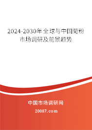 2024-2030年全球与中国菊粉市场调研及前景趋势