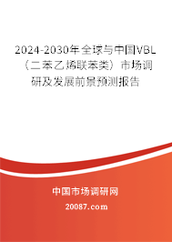 2024-2030年全球与中国VBL（二苯乙烯联苯类）市场调研及发展前景预测报告