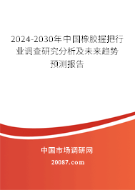 2024-2030年中国橡胶握把行业调查研究分析及未来趋势预测报告