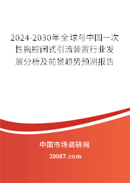 2024-2030年全球与中国一次性胸腔闭式引流装置行业发展分析及前景趋势预测报告