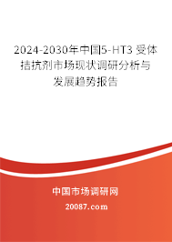 2024-2030年中国5-HT3 受体拮抗剂市场现状调研分析与发展趋势报告