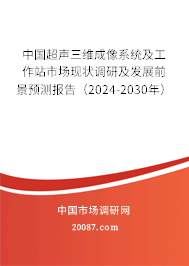 中国超声三维成像系统及工作站市场现状调研及发展前景预测报告（2024-2030年）