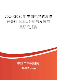 2024-2030年中国电导式液位开关行业现状分析与发展前景研究报告