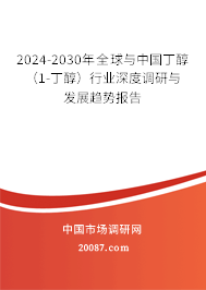 2024-2030年全球与中国丁醇（1-丁醇）行业深度调研与发展趋势报告