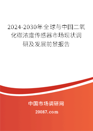 2024-2030年全球与中国二氧化碳浓度传感器市场现状调研及发展前景报告