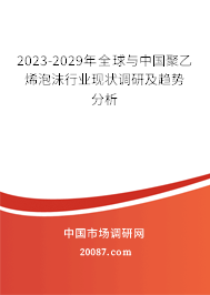 2023-2029年全球与中国聚乙烯泡沫行业现状调研及趋势分析