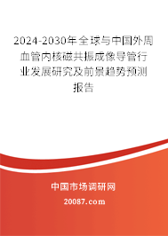 2024-2030年全球与中国外周血管内核磁共振成像导管行业发展研究及前景趋势预测报告