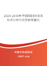 2024-2030年中国钽回收发展现状分析与前景趋势报告