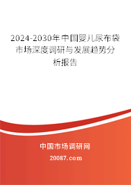 2024-2030年中国婴儿尿布袋市场深度调研与发展趋势分析报告