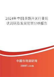 2024年中国多路开关行业现状调研及发展前景分析报告