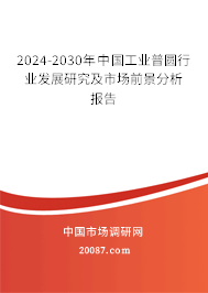 2024-2030年中国工业普圆行业发展研究及市场前景分析报告