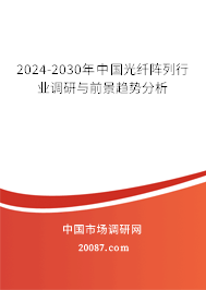 2024-2030年中国光纤阵列行业调研与前景趋势分析