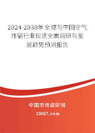 2024-2030年全球与中国空气炸锅行业现状全面调研与发展趋势预测报告