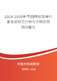 2024-2030年中国橡胶管带行业发展研究分析与市场前景预测报告