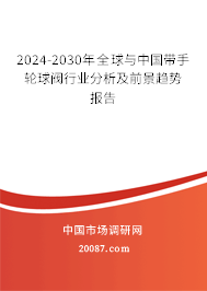 2024-2030年全球与中国带手轮球阀行业分析及前景趋势报告