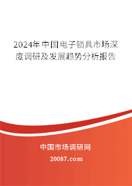 2024年中国电子锁具市场深度调研及发展趋势分析报告