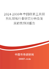 2024-2030年中国碳素工具钢热轧钢板行业研究分析及发展趋势预测报告