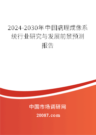 2024-2030年中国病理成像系统行业研究与发展前景预测报告