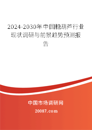 2024-2030年中国糖葫芦行业现状调研与前景趋势预测报告