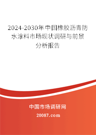 2024-2030年中国橡胶沥青防水涂料市场现状调研与前景分析报告