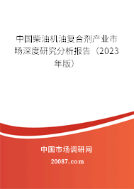 中国柴油机油复合剂产业市场深度研究分析报告（2023年版）