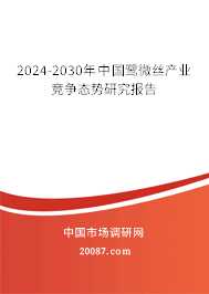 2024-2030年中国鹭微丝产业竞争态势研究报告