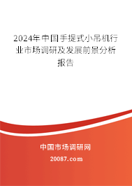 2024年中国手提式小吊机行业市场调研及发展前景分析报告