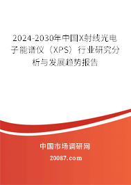 2024-2030年中国X射线光电子能谱仪（XPS）行业研究分析与发展趋势报告