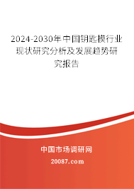 2024-2030年中国钥匙模行业现状研究分析及发展趋势研究报告