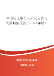 中国电工钢行业研究分析与发展趋势报告（2024年版）