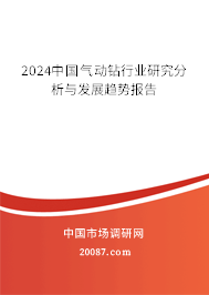 2024中国气动钻行业研究分析与发展趋势报告