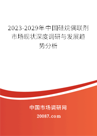 2023-2029年中国硅烷偶联剂市场现状深度调研与发展趋势分析