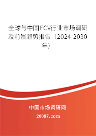 全球与中国FCV行业市场调研及前景趋势报告（2024-2030年）