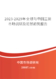 2023-2029年全球与中国工装市场调研及前景趋势报告