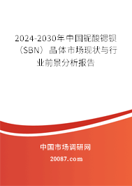 2024-2030年中国铌酸锶钡（SBN）晶体市场现状与行业前景分析报告