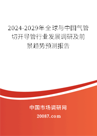 2024-2029年全球与中国气管切开导管行业发展调研及前景趋势预测报告