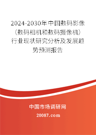 2024-2030年中国数码影像（数码相机和数码摄像机）行业现状研究分析及发展趋势预测报告