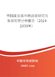 中国废金属市场调查研究与发展前景分析报告（2024-2030年）