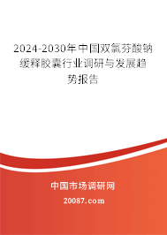 2024-2030年中国双氯芬酸钠缓释胶囊行业调研与发展趋势报告