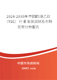 2024-2030年中国四溴乙烷（TBE）行业发展调研及市场前景分析报告