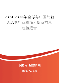 2024-2030年全球与中国共轴无人机行业市场分析及前景趋势报告