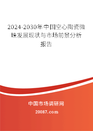 2024-2030年中国空心陶瓷微珠发展现状与市场前景分析报告