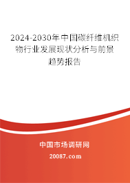 2024-2030年中国碳纤维机织物行业发展现状分析与前景趋势报告